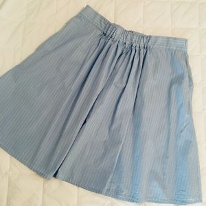 J. Crew Striped Skirt